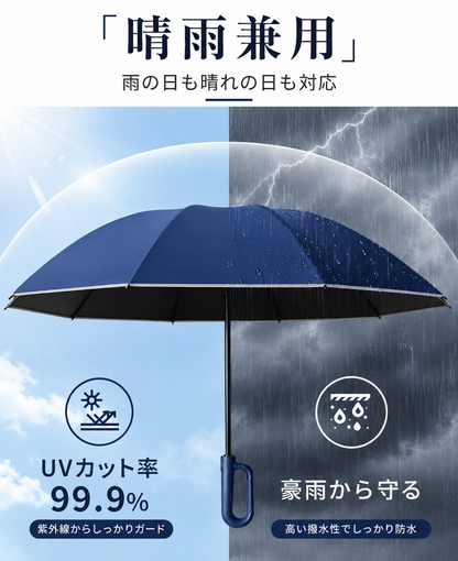 EverDry™ 逆折り式UVカット傘