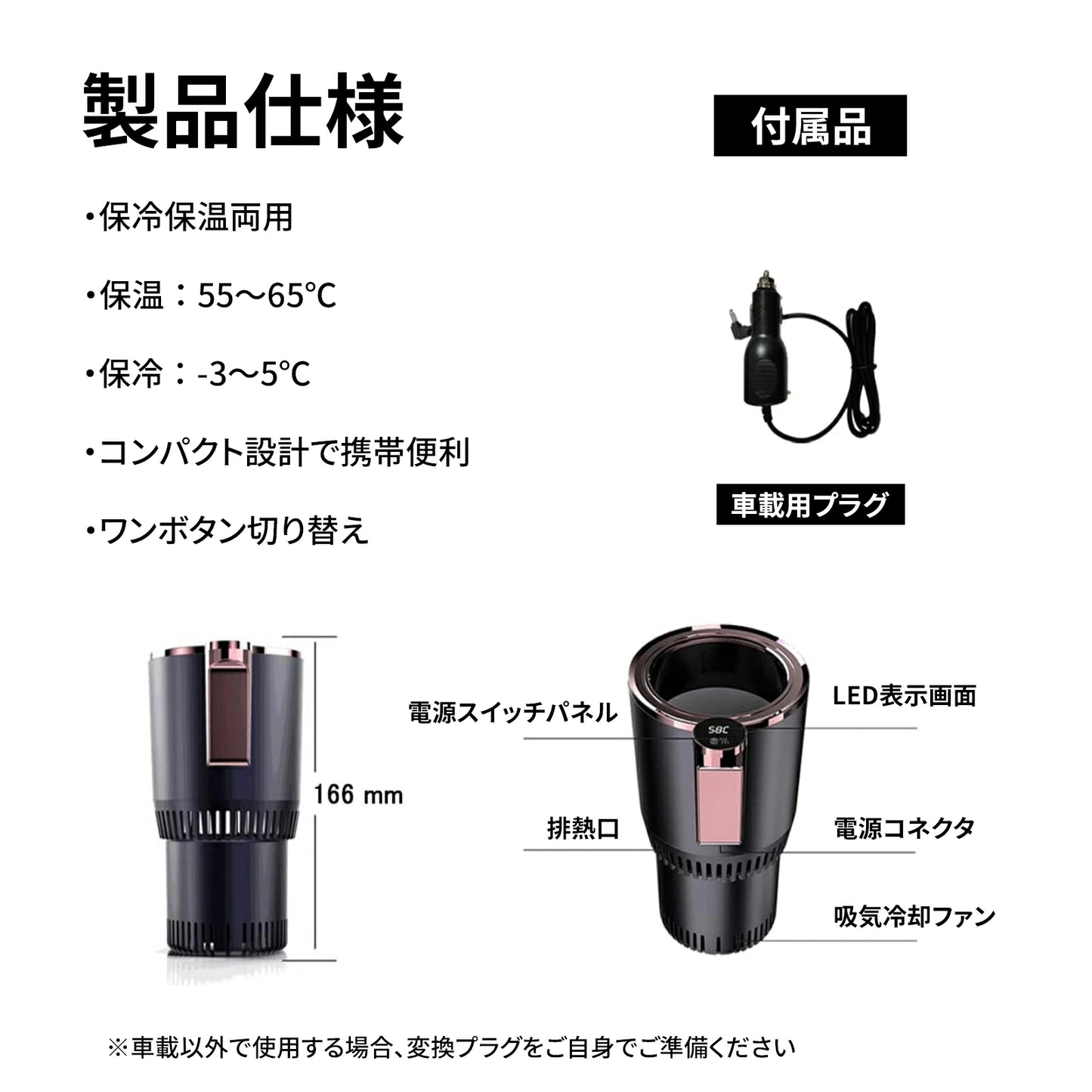 RoadRefresh™ ドリンク温度管理