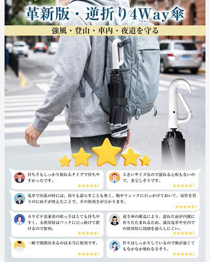 EverDry™ 逆折り式UVカット傘
