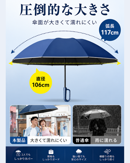 EverDry™ 逆折り式UVカット傘